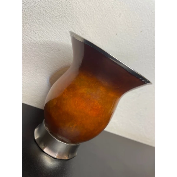 Cuia Pé e Bocal de INOX