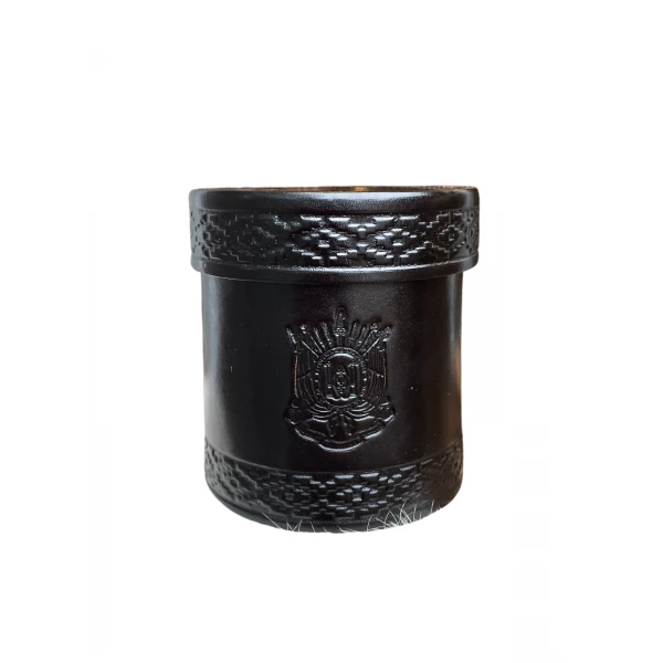 Porta Erva de Couro 350g 