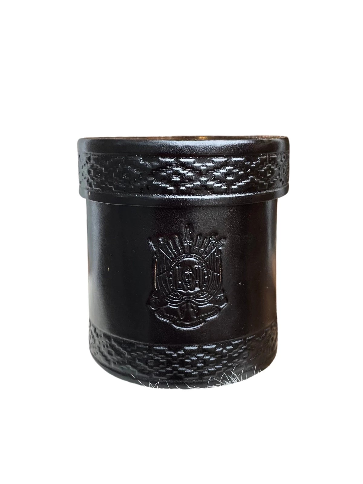Porta Erva de Couro 350g 